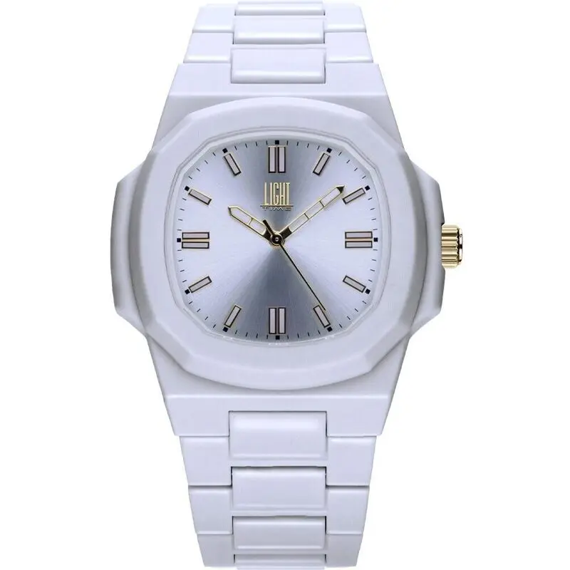 Light Time Velvet Nautilus - White (L511-BI) Men WATCHES