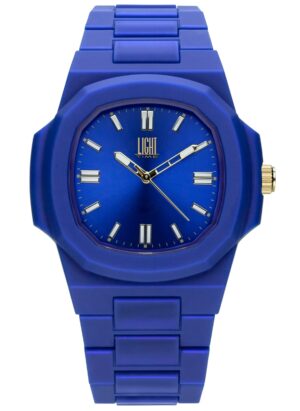 Light Time Velvet Nautilus - Blue (L511-BL) Men's Watch
