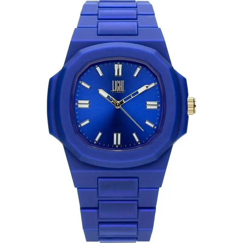 Light Time Velvet Nautilus - Blue (L511-BL) Men WATCHES