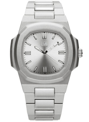 Light Time Velvet Nautilus - Silver (L511-SIL) Men's Watch