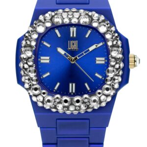 Light Time Velvet Nautilus - Blue Clear Strass (L512-BL-1) Women WATCHES