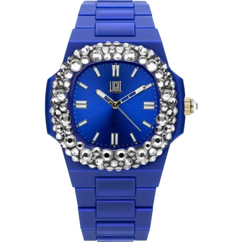 Light Time Velvet Nautilus - Blue Clear Strass (L512-BL-1) Women WATCHES Light Time Velvet Nautilus - Blue Clear Strass (L512-BL-1) Women WATCHES