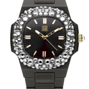 Light Time Velvet Nautilus - Black Clear Strass (L512-NE-1) Women WATCHES