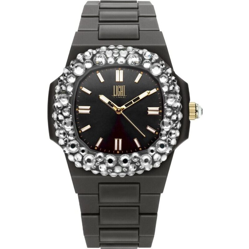 Light Time Velvet Nautilus - Black Clear Strass (L512-NE-1) Women WATCHES Light Time Velvet Nautilus - Black Clear Strass (L512-NE-1) Women WATCHES