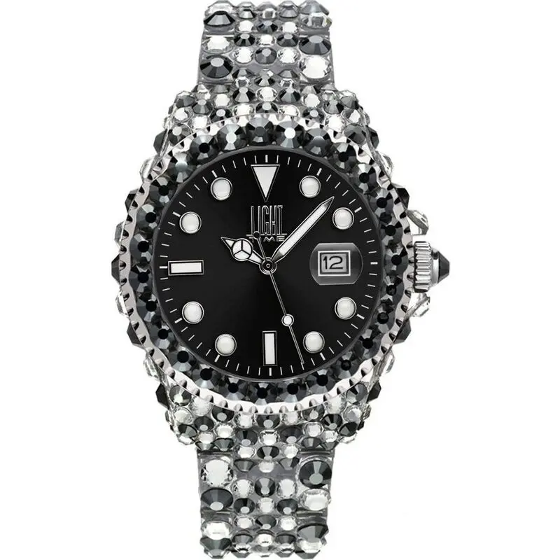 Light Time Mediterraneo - Full Strass / Black (L602C) Women WATCHES