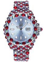 Light Time Mediterraneo - Full Strass / Light Blue (L602E) Women's Watch