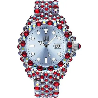 Light Time Mediterraneo - Full Strass / Light Blue (L602E) Women WATCHES