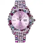 Light Time Mediterraneo - Full Strass / Pink (L602F) Women WATCHES