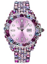 Light Time Mediterraneo - Full Strass / Pink (L602F) Women's Watch