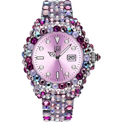Light Time Mediterraneo - Full Strass / Pink (L602F) Women WATCHES