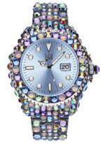 Light Time Mediterraneo - Full Strass / Light Blue (L602H) Women's Watch