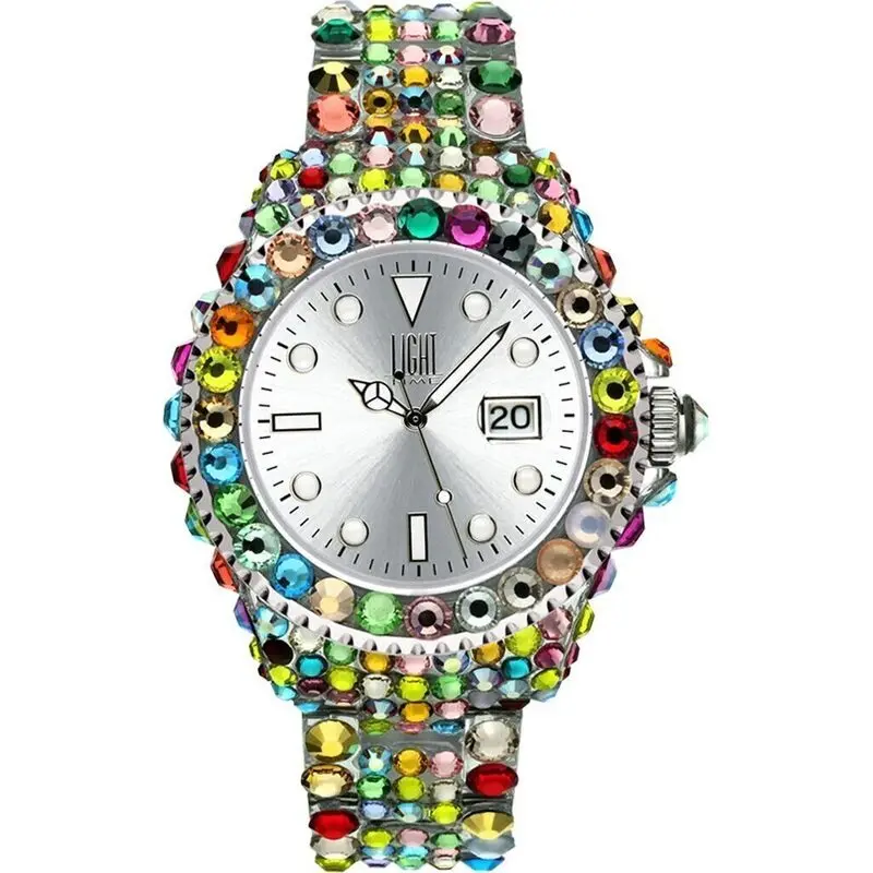 Light Time Mediterraneo - Full Strass / Silver (L602N) Women WATCHES