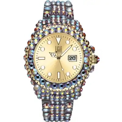 Light Time Mediterraneo - Full Strass / Gold (L602O) Women WATCHES