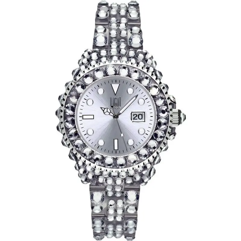 Light Time Mediterraneo - Full Strass / Silver (L603A) Women WATCHES