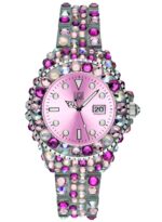 Light Time Mediterraneo - Full Strass / Pink (L603F) Women's Watch