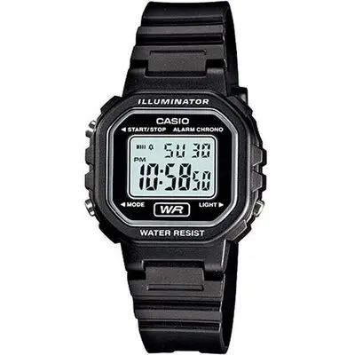 Casio Youth Illuminator - Black (LA-20WH-1ADF) Women WATCHES