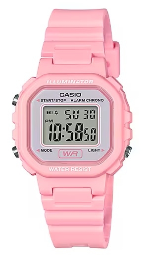 Casio Youth Illuminator - Pink (LA-20WH-4A1DF) Women's Watch