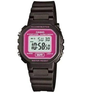 Casio Youth Illuminator - Pink (LA-20WH-4ADF) Women's Watch