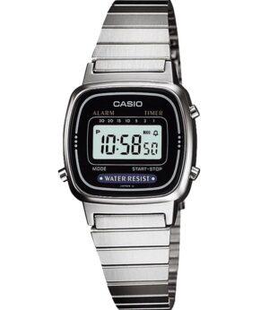 Casio Vintage Iconic Mini Steel - Black (LA-670WA-1DF) Women's Watch