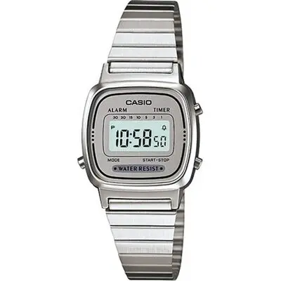 Casio Vintage Iconic Mini Steel - Light Grey (LA-670WA-7DF) Women WATCHES