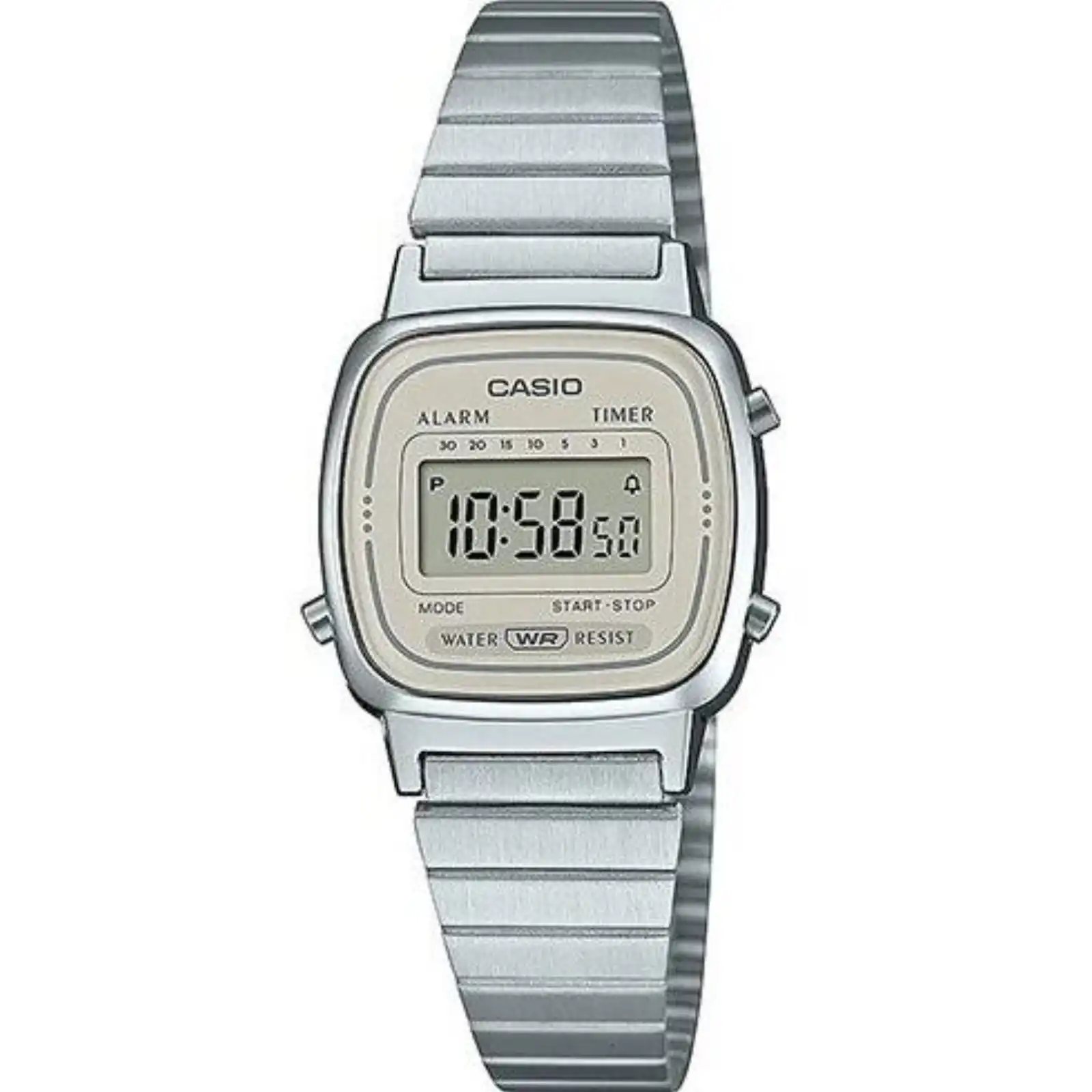 Casio Vintage Iconic Mini Steel - Cream (LA670WEA-8AEF) Women WATCHES Casio Vintage Iconic Mini Steel - Cream (LA670WEA-8AEF) Women WATCHES