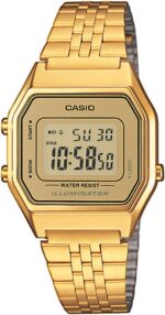 Casio Vintage Iconic Lady Gold - Gold (LA680WEGA-9ER) Unisex Watch