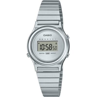 Casio Vintage Mini Collection Slim Round - Silver (LA700WE-7AEF) Women WATCHES
