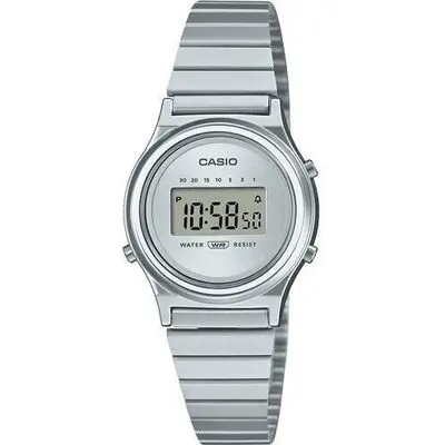 Casio Vintage Mini Collection Slim Round - Silver (LA700WE-7AEF) Women WATCHES