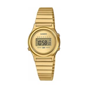 Casio Vintage Mini Collection Slim Round - Gold (LA700WEG-9AEF) Women's Watch