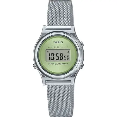 Casio Vintage Mini Collection Slim - Lemon Green Mesh (LA700WEM-3AEF) Women WATCHES