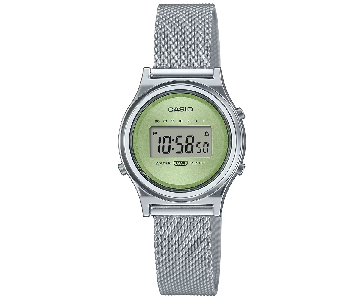 Casio Vintage mini Collection slim - lemon green mesh (la700wem-3aef) Women's Watch 1 Casio Vintage Mini Collection Slim - Lemon Green Mesh (LA700WEM-3AEF) Women's Watch