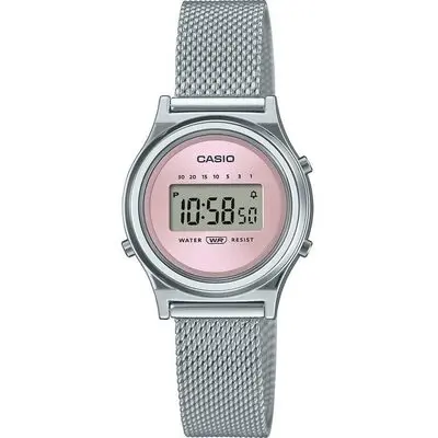 Casio Vintage Mini Collection Slim - Antique Pink Mesh (LA700WEM-4AEF) Women WATCHES
