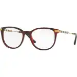 Burberry Leather Check Collection Be 2255q (LEATHER CHECK COLLECTION BE 2255Q_3657_51) Women EYEWEAR
