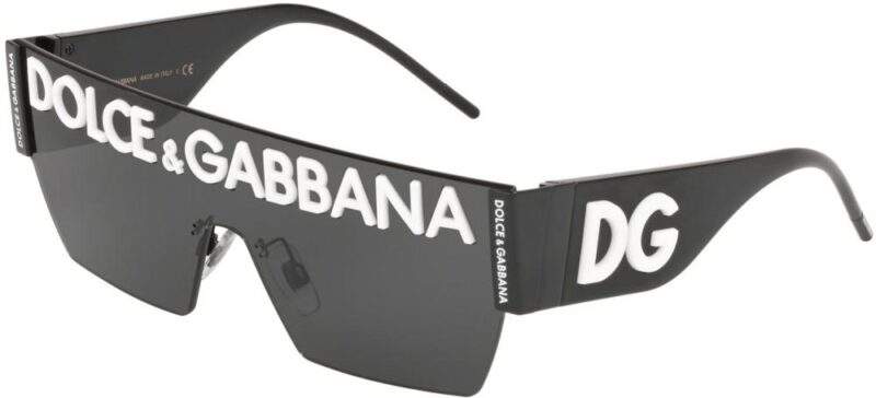 Dolce & Gabbana Logo Dg 2233 (LOGO DG 2233_01-87_43) Men's EYEWEAR
