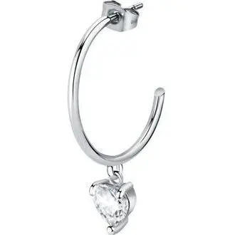 La Petite Story Single Steel Earrings With Clear Crystal LPS02AQM26 For Women