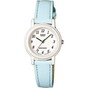 Casio Collection Pop Lady. Leather - Pastel Blue (LQ-139L-2BDF) Women WATCHES