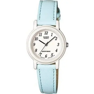 Casio Collection Pop Lady. Leather - Pastel Blue (LQ-139L-2BDF) Women WATCHES
