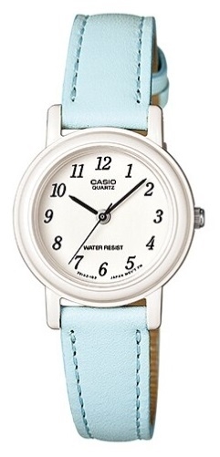Casio Collection Pop Lady. Leather - Pastel Blue (LQ-139L-2BDF) Women's Watch