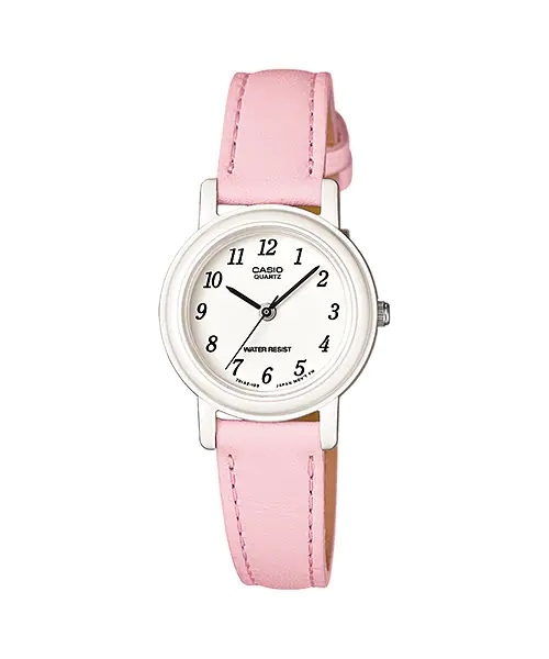 Casio Collection Pop Lady. Leather - Pastel Pink (LQ-139L-4B1DF) Women's Watch