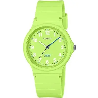 Casio Timeless Collection Pop - Bio Resin Strap - Lemon Green (LQ-24B-3BEF) Women WATCHES