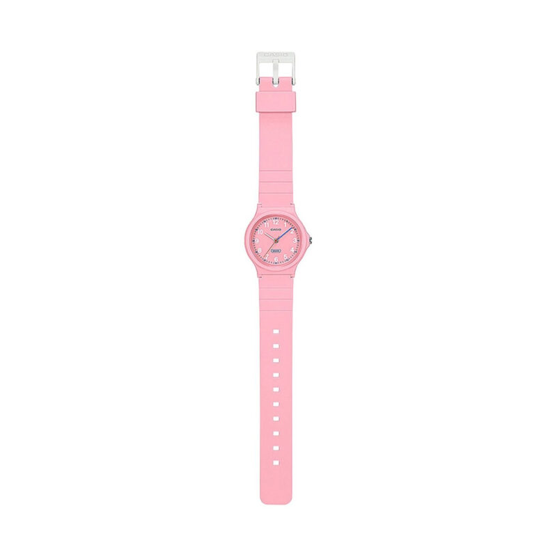 LQ-24B-4BEF_2 Casio Timeless Collection pop - bio resin Strap - pink (lq-24b-4bef) Women's Watch