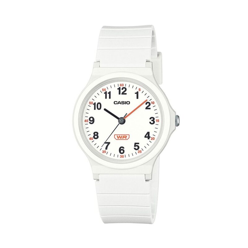 Casio Timeless Collection Pop - Bio Resin Strap - White (LQ-24B-7BEF) Women's Watch
