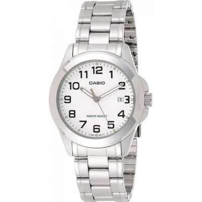Casio Collection Lady Date - White (LTP-1215A-7B2DF) Women's Watch