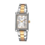 Casio Collection Tank Steel&gold - Argentee (LTP-1234PSG-7AEG) Women's Watch