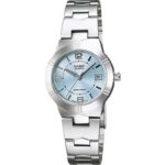 Casio Collection Lady Date - Light Blue (LTP-1241D-2ADF) Women's Watch