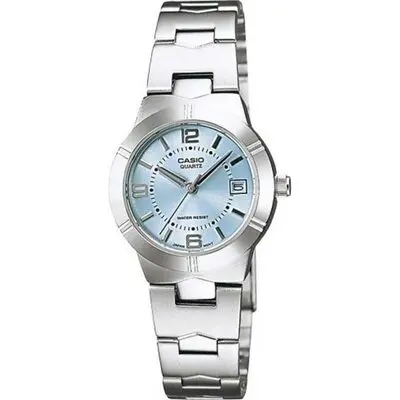 Casio Collection Lady Date - Light Blue (LTP-1241D-2ADF) Women WATCHES