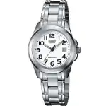 Casio Collection Only Time Silver (LTP-1259PD-7BEG) Women WATCHES