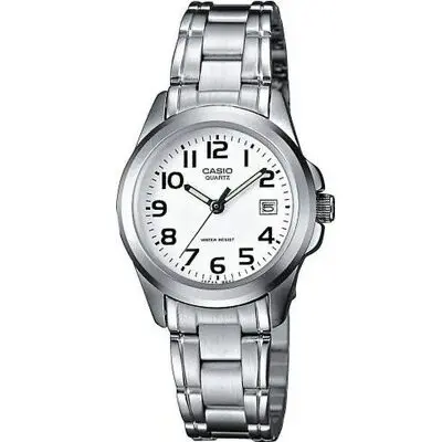Casio Collection Only Time Silver (LTP-1259PD-7BEG) Women WATCHES