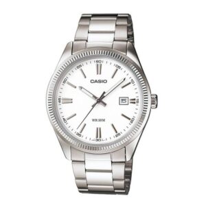 Casio Collection Lady Date - White (LTP-1302D-7A1VDF) Women's Watch