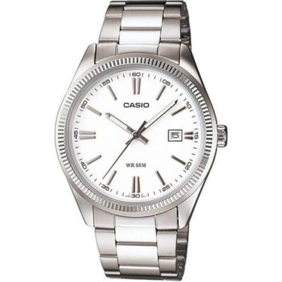 Casio Collection Lady Date - White (LTP-1302D-7A1VDF) Women's Watch